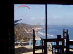 Paragliding Fluggebiet Südamerika » Chile,Maitencillo,Ausblick vom Frühstückstisch