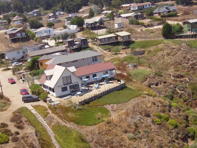 Bild vom Hostal Maitencillo direkt neben dem Startplatz