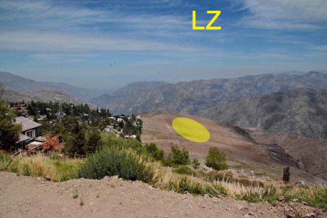 LZ (gesehen vom SP aus)