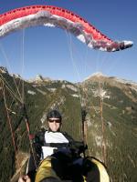 Paragliding Fluggebiet Europa » Österreich » Tirol,Hinterhornalm,Fullstall, Location: Rofan, Glider: Swing Cirrus 4, 
Foto:  SKY-ART, Christian Gruber