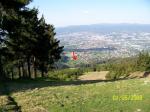 Paragliding Fluggebiet Europa » Tschechische Republik,Liberec / Jeschken,Startplatz NO mit Blick zur Landewiese