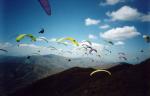 Paragliding Fluggebiet Südamerika Venezuela ,Loma Lisa,Wettkampf auf dem Loma Lisa