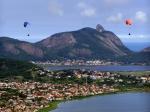 Paragliding Fluggebiet Südamerika Brasilien ,RJ - Niterói,Blick Richtung Südost (offenes Meer). www.terranovabrazil.com
