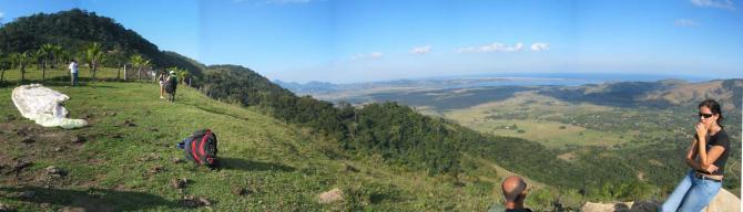 Am Wochenende im Juli 2005, unterster Startplatz (350 m)