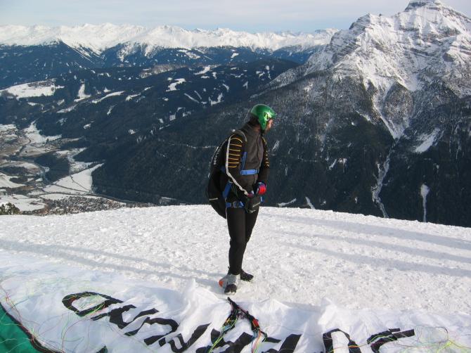 Mike Küng am Kreuzjoch.