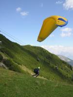Paragliding Fluggebiet Europa » Österreich » Tirol,Stubaital - Kreuzjoch / Elfer,1. September 2005, Startplatz Kreuzjoch