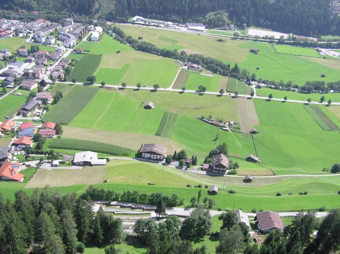 Landeplatz Medrazer Feld.