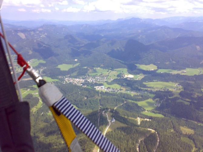 Richtung Mittelstation.