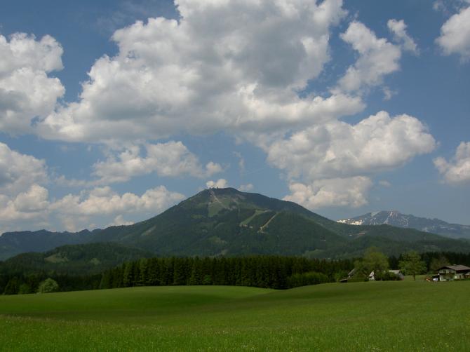 So kann die Gemeindealpe um die Mittagszeit aussehen!