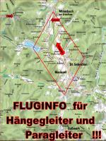 Paragliding Fluggebiet Europa » Österreich » Niederösterreich,Gemeindealpe,Luftraum-Einteilung Segelflugplatz