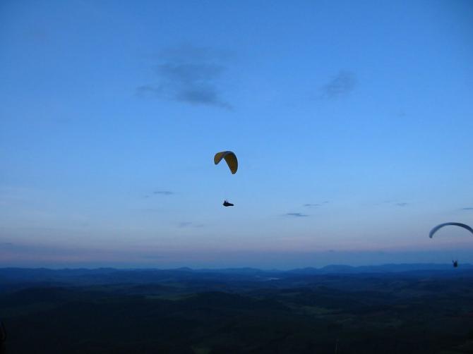 Gutenachtflügli vor dem Schlafengehen.