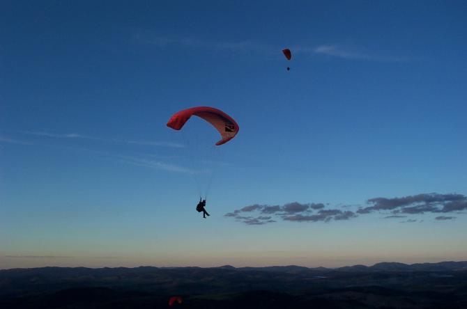 Ein Freund aus Deutschland am späten Nachmittag.