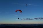 Paragliding Fluggebiet Südamerika » Brasilien,Pico do Gaviao,Ein Freund aus Deutschland am späten Nachmittag.