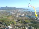 Paragliding Fluggebiet Europa » Spanien » Balearen,Puig de Sant Marti,...Der Windsack ist leider weg...Ich helfe mir vorerst mit Stock und Tüte :-)18.1.2008