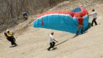 Paragliding Fluggebiet Südamerika » Brasilien,Quixada - Santuario,'Action' am SP