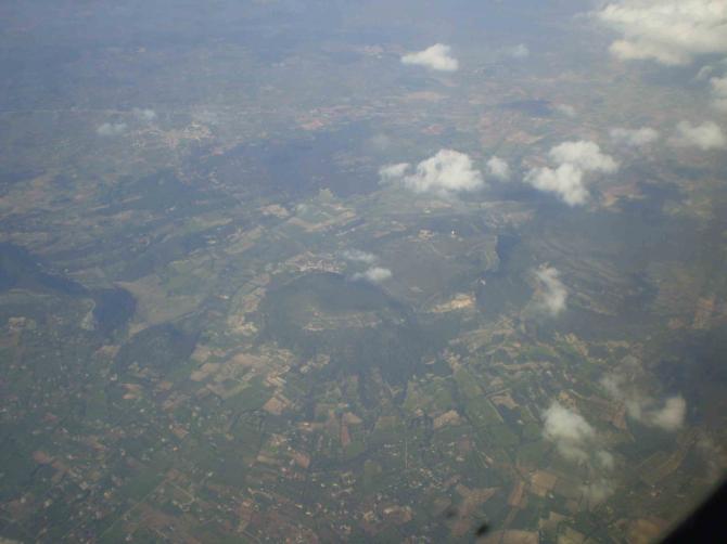 ...zum Abflug einen Blick auf Randa ...31.1.2008