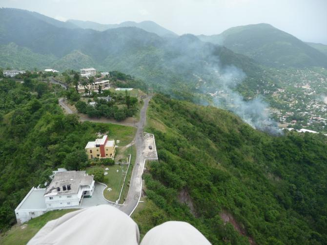 500 ft above Skyline launch