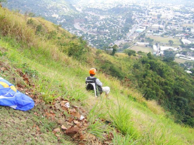 parawaiting at Skyline launch