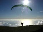 Paragliding Fluggebiet Europa » Portugal » Madeira,Rabacal,Madeira über den Wolken.... traumhaftes Panorama, immer der Sonne entgegen