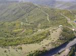 Paragliding Fluggebiet Europa » Portugal » Madeira,Rabacal,Der Startplatz auf der Süd-Westseite von Madeiras Hochplateau aus der Vogelperspektive