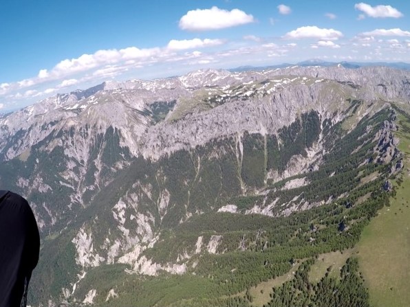 Die Hochschwabgrupppe - rechts der Sp.