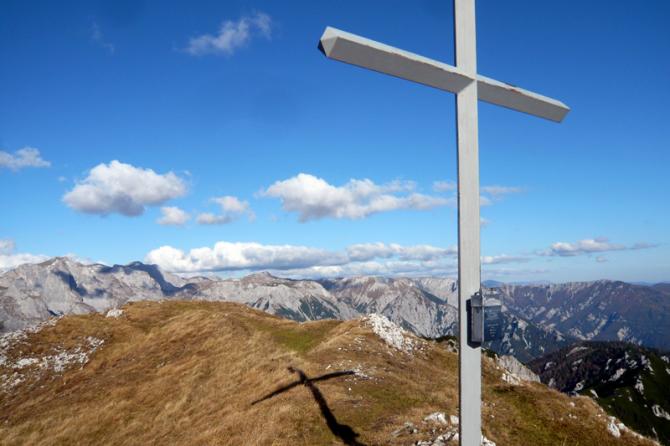 Gipfelkreuz der Meßnerin. 21. Oktober 2008