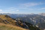 Paragliding Fluggebiet Europa » Österreich » Steiermark,Messnerin,Gipfel. Blick gegen Norden. Hochschwabmassiv im Hintergrund.