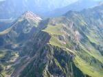 Paragliding Fluggebiet Europa » Österreich » Steiermark,Polster,ca. 1100m Startüberhöhung am Polster - gut zu erkennen das Reichensteinplateau
