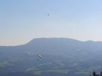 Paragliding Fluggebiet Europa » Österreich » Steiermark,Gelderkogel,Blick vom Startplatz zum Schöckl, August 2006