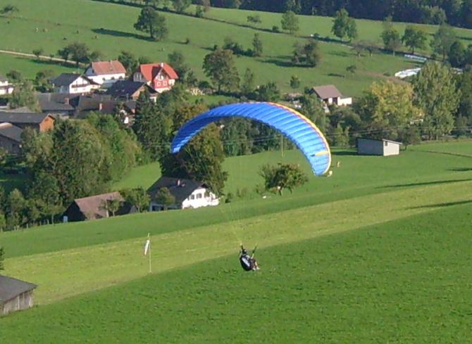 Auch ein paar Meter Luft unterm Hintern sind schon ganz schön!