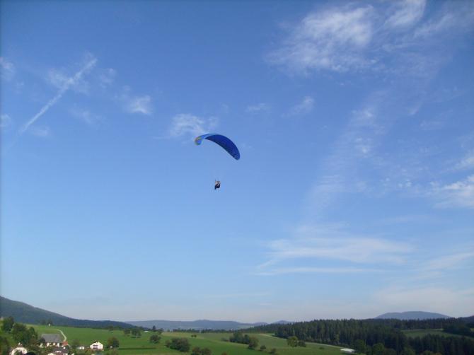 Noch ein paar Kreise zum Höhenabbau.