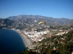 Paragliding Fluggebiet Europa » Spanien » Andalusien,La Herradura,Hinten die Bergkette ist die ,die man in der Fluggebietsbeschreibung Otivar"Richtung Westen" sieht
