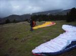 Paragliding Fluggebiet ,,groß, grün, genial, ein Traum für jeden Neuschirmpiloten, Madeira, wo sich Schirme und Piloten nicht über die Platzverhältnisse beschweren können