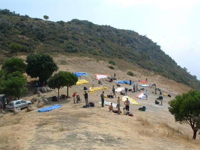 SW Startplatz Sierra de Lijar; Sept. 2004
