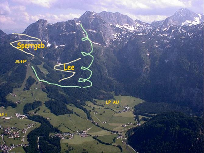 Fluggebiet am Karkogel, Abtenau