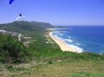 Paragliding Fluggebiet Südamerika Brasilien ,Praia Mole,Stück Start- und Landeplatz..(Strand)