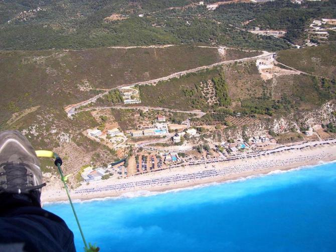 Anfang August 2006
mit Startplatz rechts oben