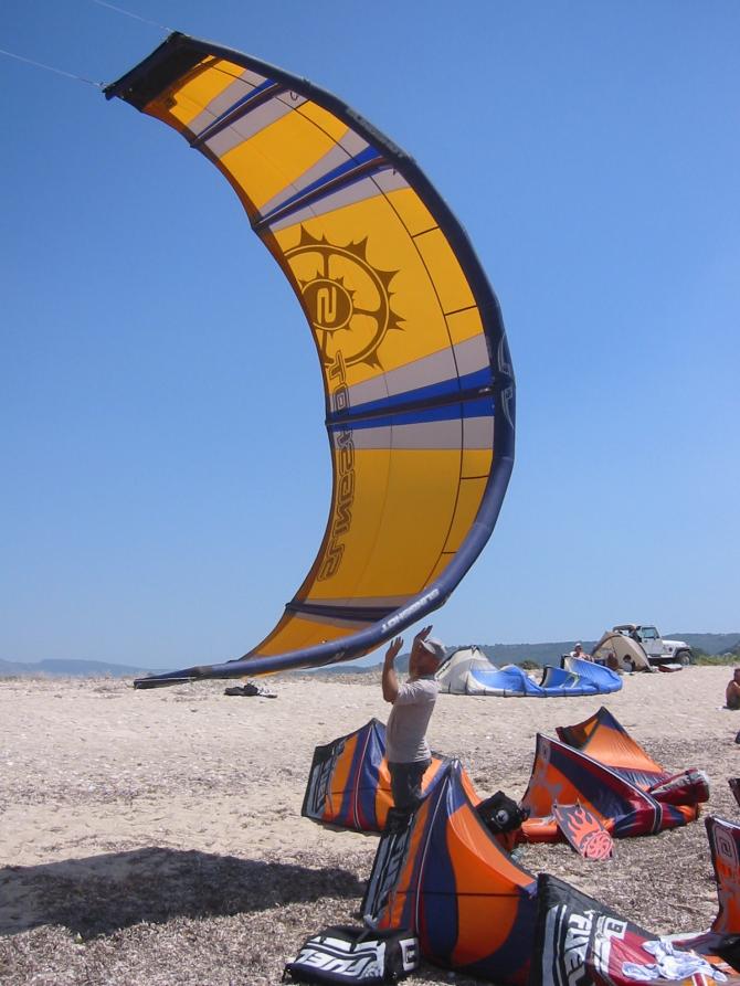 kitesurf open 2005 lefkas ai janni beach....