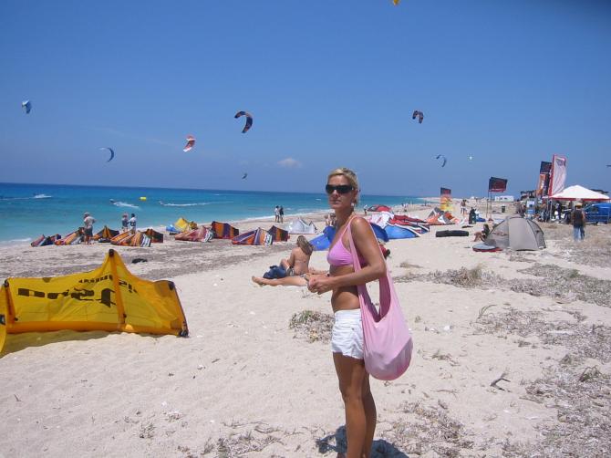kitesurf open 2005 lefkas ai janni beach...