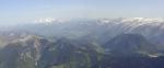 Paragliding Fluggebiet Europa » Österreich » Salzburg,Trattberg,tolles Panorama: links der Trattberg, dahinter der Dachstein