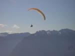 Paragliding Fluggebiet Europa » Österreich » Salzburg,Trattberg,Im Hintergrund das Tennengebierge.
23.09.07