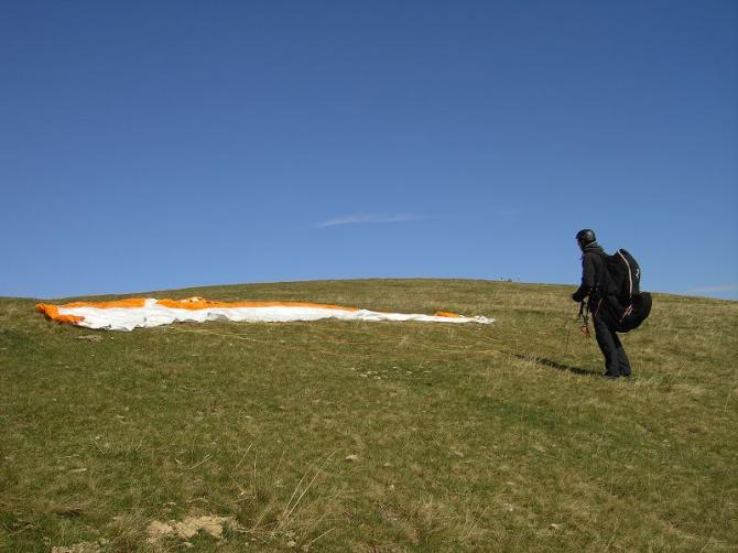 Der riesige Startplatz 23.09.07