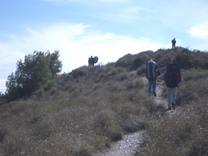 Zugang zum Startplatz bei einem 30er Wind.