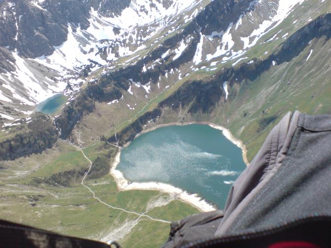 Flug übern Traualpsee
