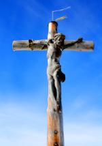 Paragliding Fluggebiet Europa » Österreich » Tirol,Neunerköpfle,Strammer Wind am Gipfelkreuz - und nicht nur da... Leider kein Flugtag aber dennoch schön