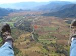 Paragliding Fluggebiet Nordamerika » Mexico,Malinalco,Über Startplaz - Richtung Malinalco - Landeplatz rotes Kreuz