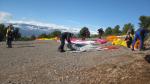 Paragliding Fluggebiet Europa Spanien Andalusien,Castala,Der neu gestaltete tiefere Startplatz. Die Auffahrt ist problemlos und schnell möglich.