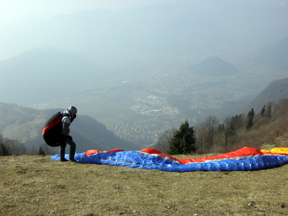 West-Start mit Blick nach Tolmin