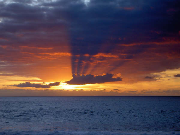 Sonnenuntergang, Puerto Naos