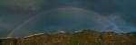 Paragliding Fluggebiet Europa » Spanien » Kanarische Inseln,la Palma - Kante bei Puerto Naos,Regenbogen über dem Startplatz in Puerto Naos.
©"eaglu"